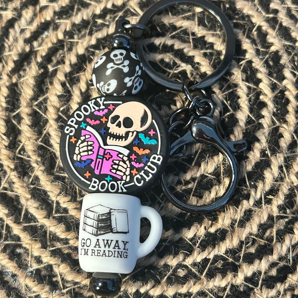Book Club Keychain
